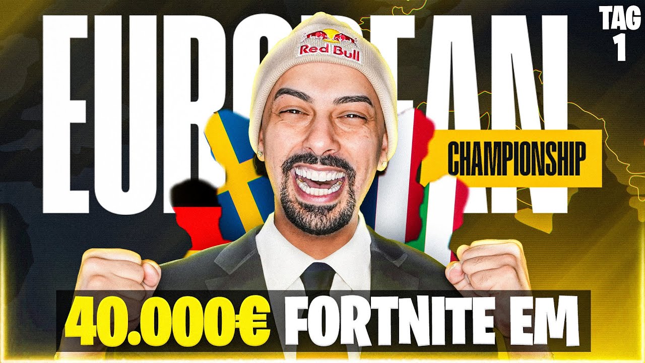 40.000€ FORTNITE SOLO EUROPA MEISTERSCHAFT TAG 1! DIE 100 BESTEN SPIELER DER WELT IN EINER LOBBY! 🥵