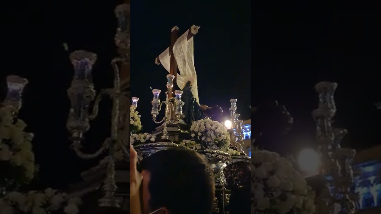 Recogida de la Virgen de las Angustias. Buena Muerte (2022). Jaén. Miércoles Santo