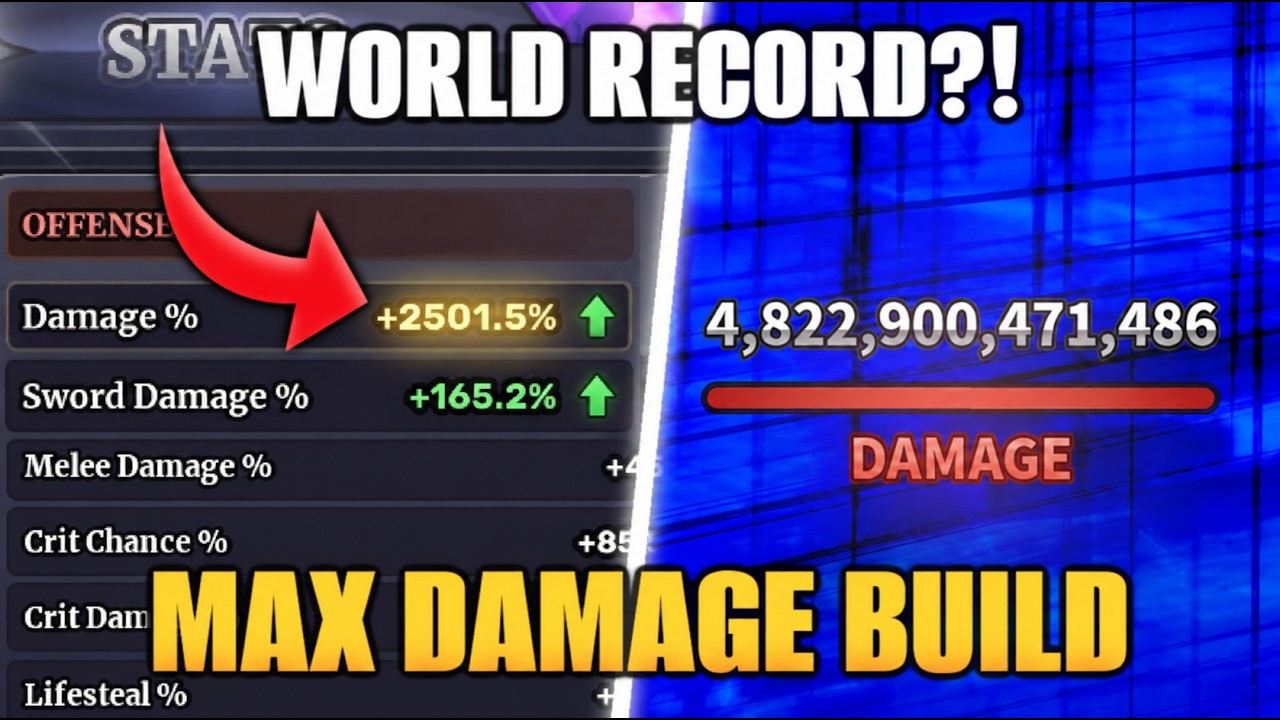 *UPDATED* The ABSOLUTE Best Damage Build in Sailor Piece Roblox (FULL DPS GUIDE)