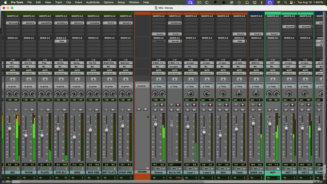 SSL Bus Compression, Pro Tools, Hardware Inserts, & Gain Staging