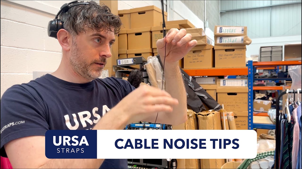 How to Reduce Cable Noise on your LAV Microphones | URSA Tips & Tricks