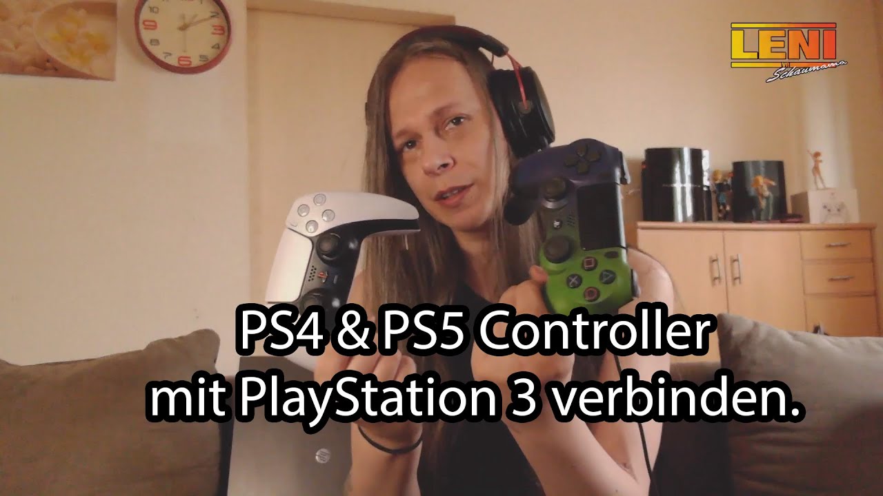 PS4 & PS5 Controller mit PS3 verbinden.