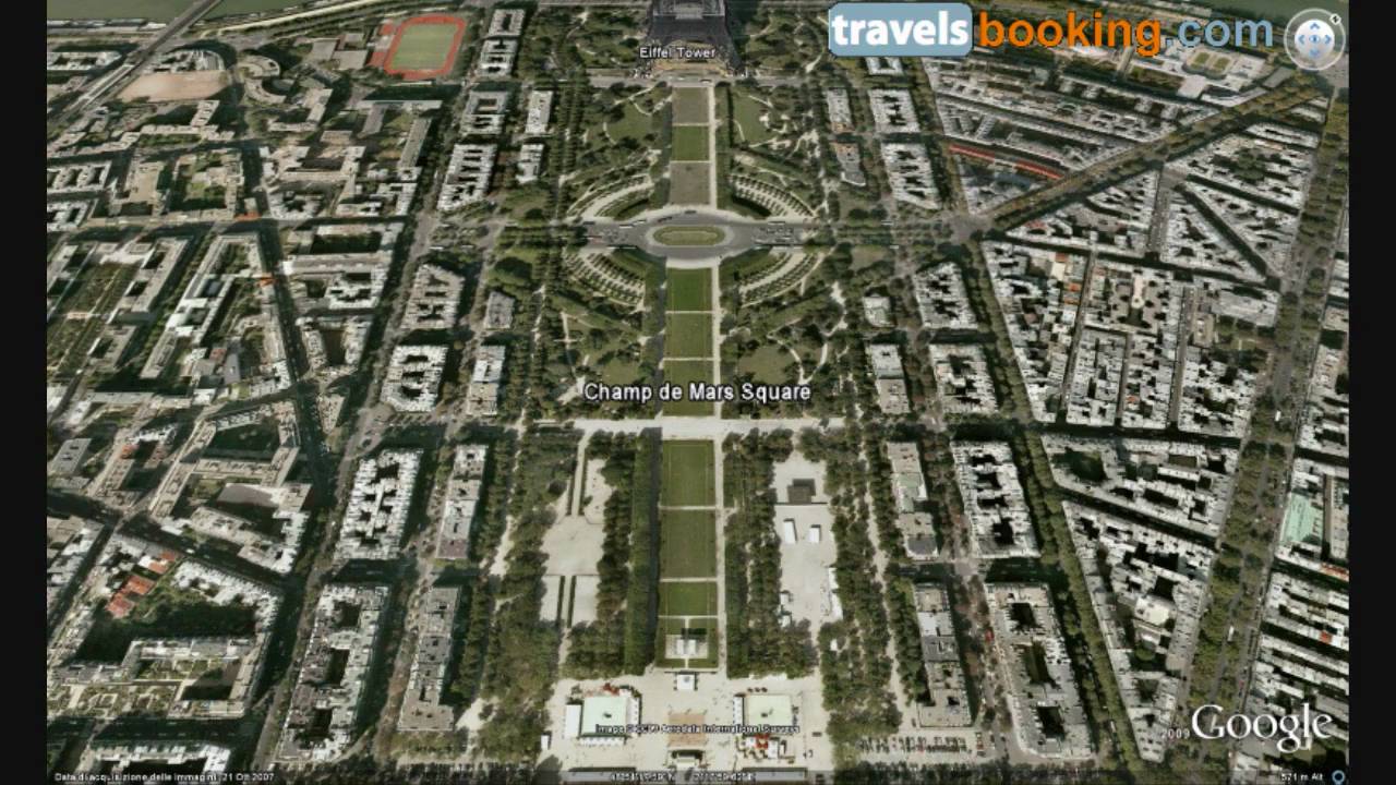 Paris Virtual Tour with Google Earth - Part 1