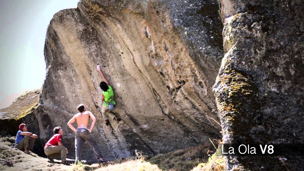 Chevy Crespo y Lucas Gaona - Escalada en roca - Hatun Machay