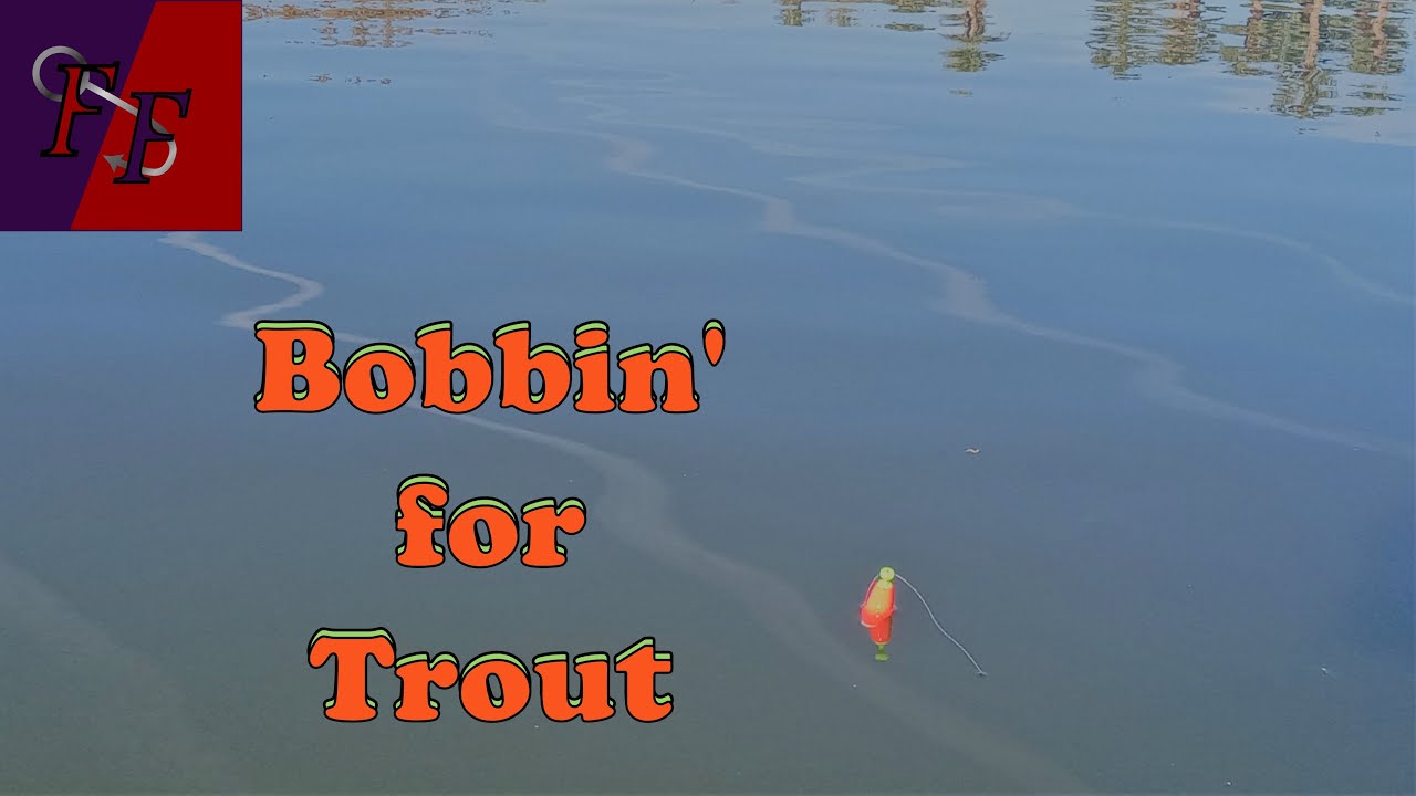 Bobbing for trout at Lorenzi Park, Las Vegas