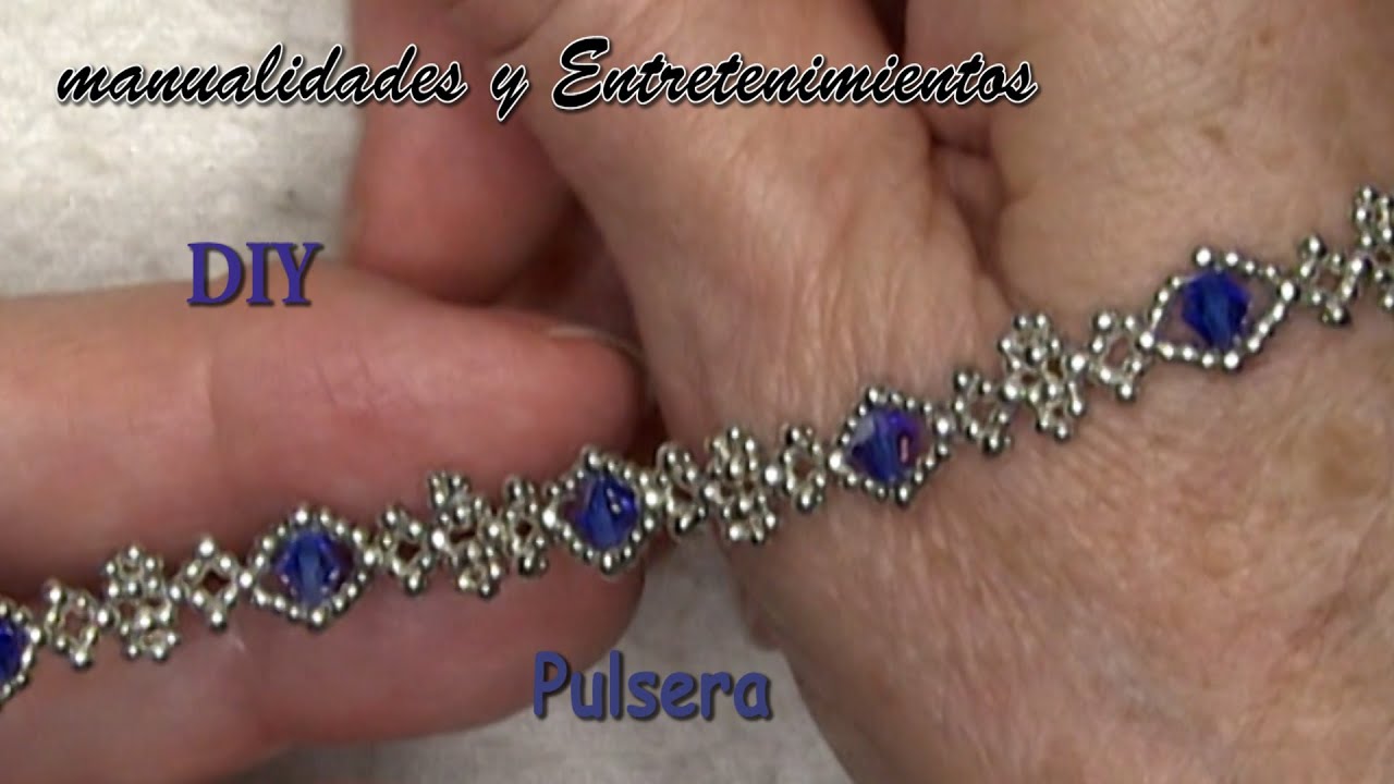 DIY - Pulsera plata y Tupis-Silver bracelet and Tupis -銀手鐲和Tupis - Bracciale in argento e Tupis