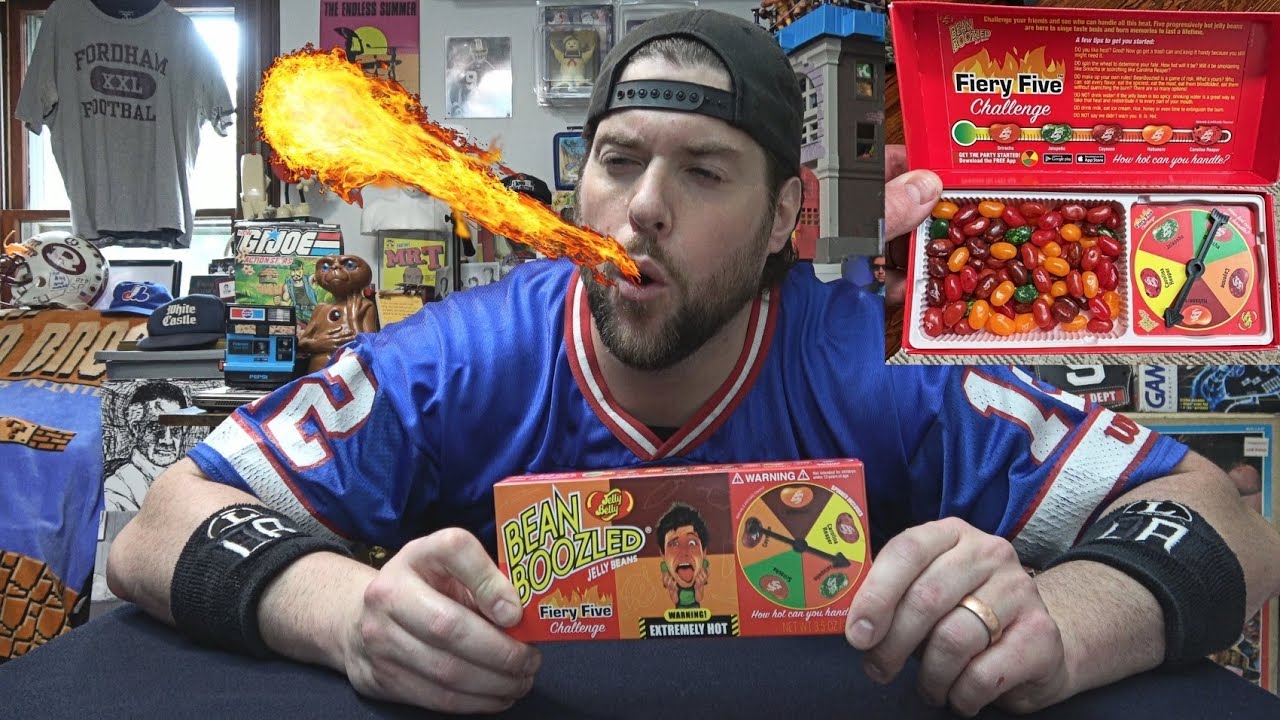 Челлендж «Fiery Five» от Bean Boozled | L.A. BEAST