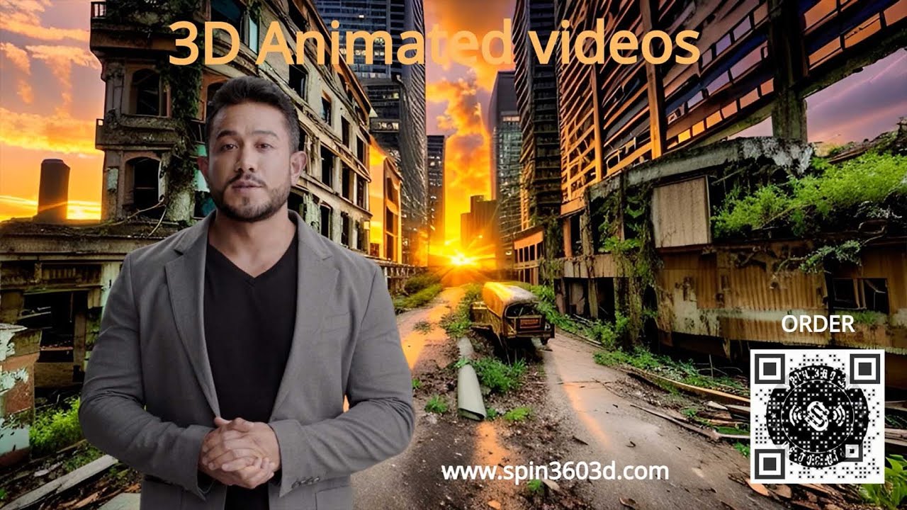 "Experience the Mind-Blowing World of Spin360-3D: Immersive 3D Animated Videos!"