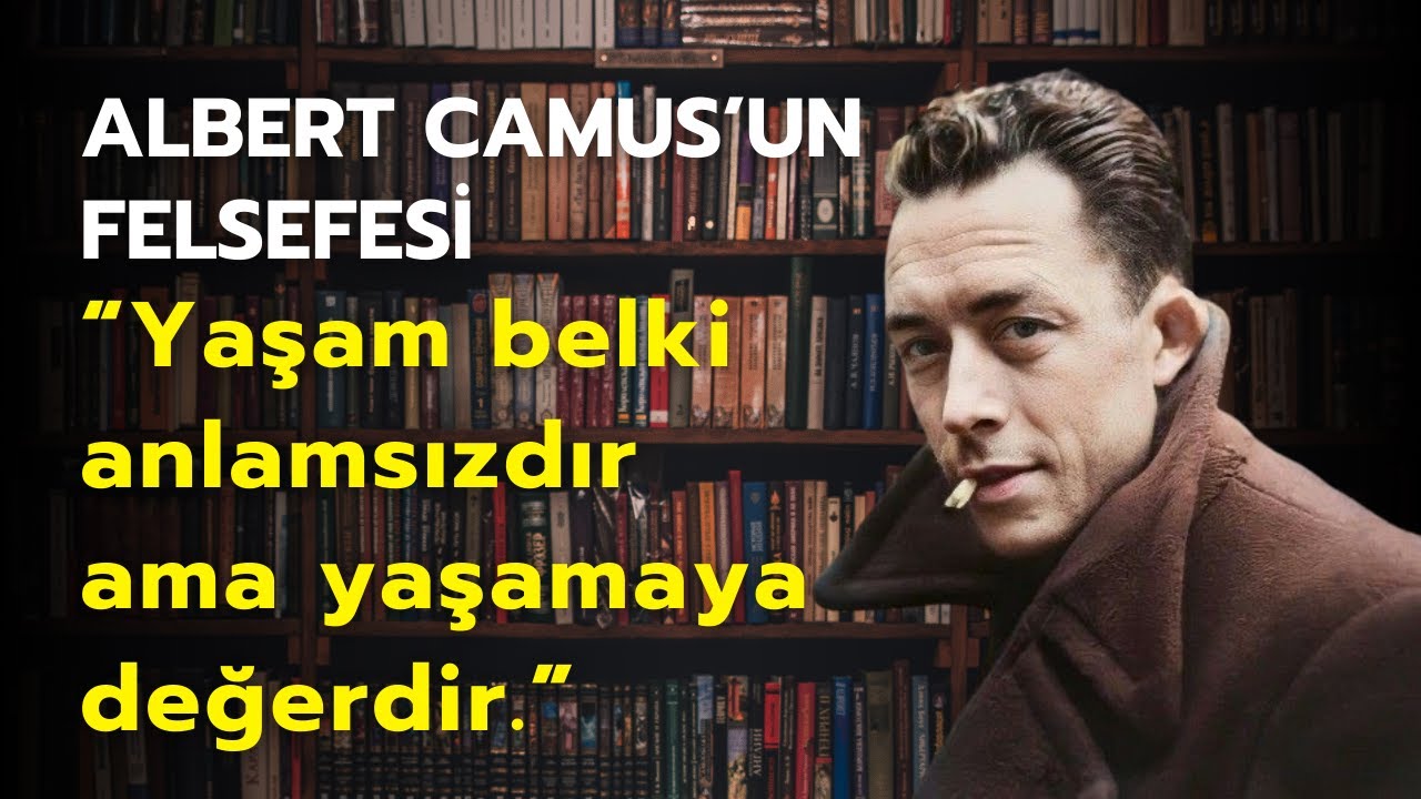 ALBERT CAMUS'UN HAYATI VE FELSEFESİ | Hayat belki anlamsızdır ama yaşamaya değer! #felsefe #sisifos