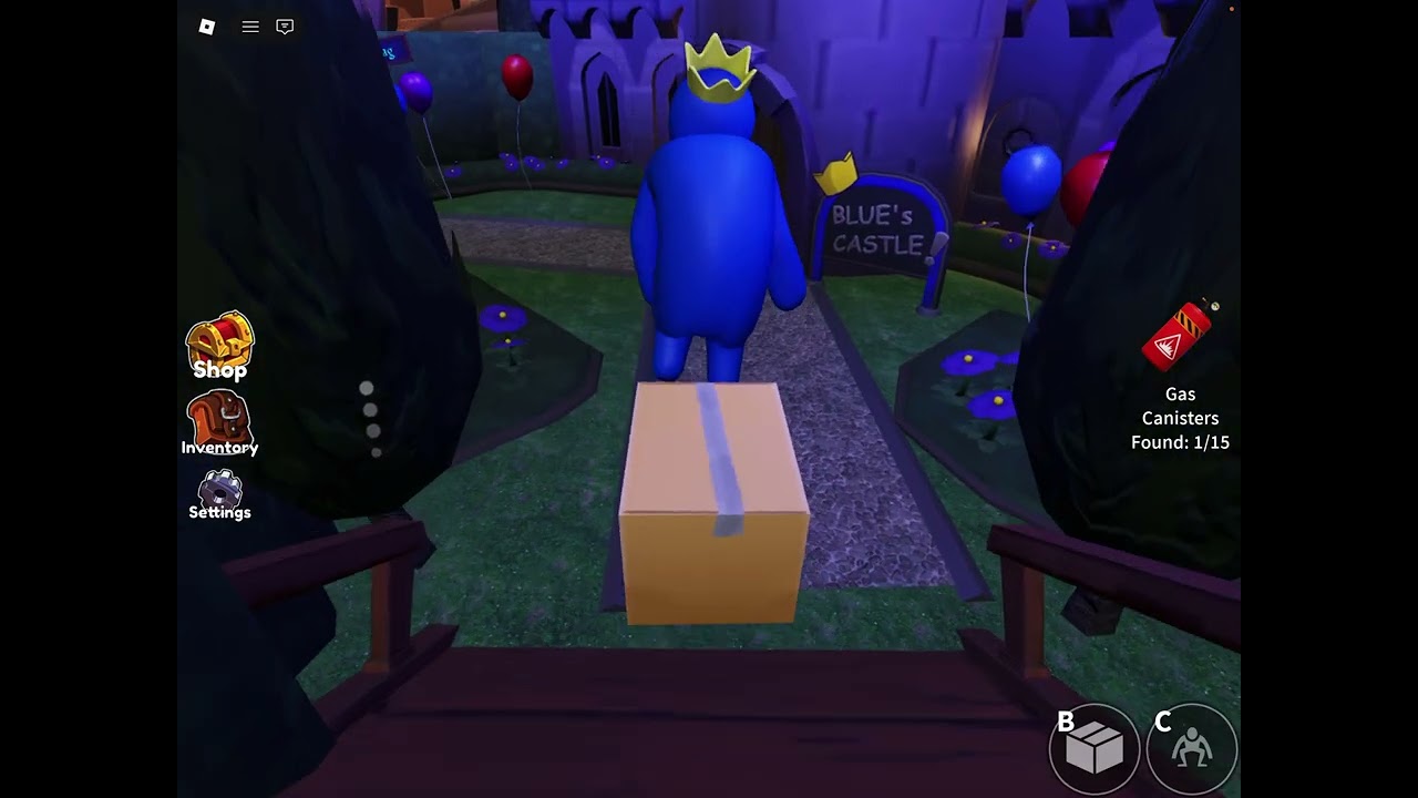 Harry plays Roblox rainbow friends