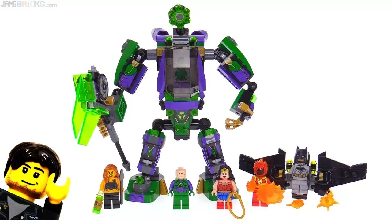 🔄 LEGO DC 2017 Lex Luthor Mech Takedown review 💥 76097 re upload