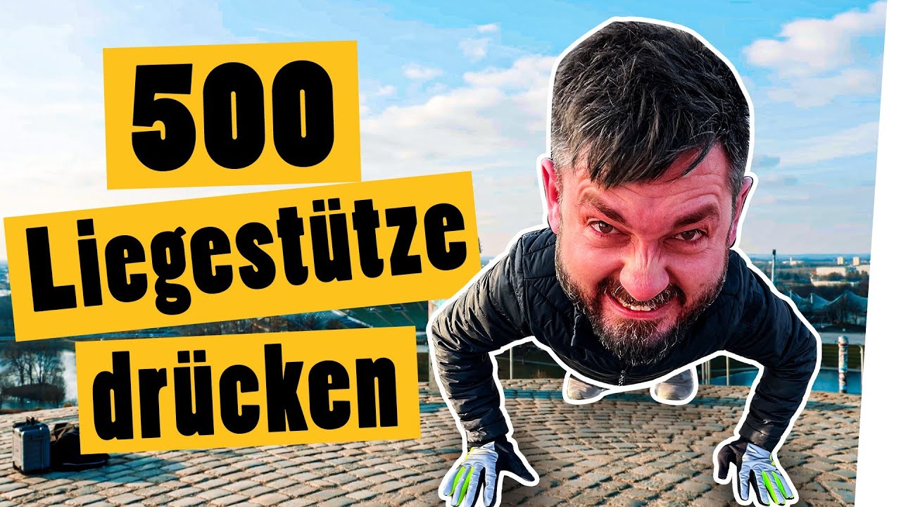 Mach 500 Liegestütze in 5 Stunden || Das schaffst du nie!