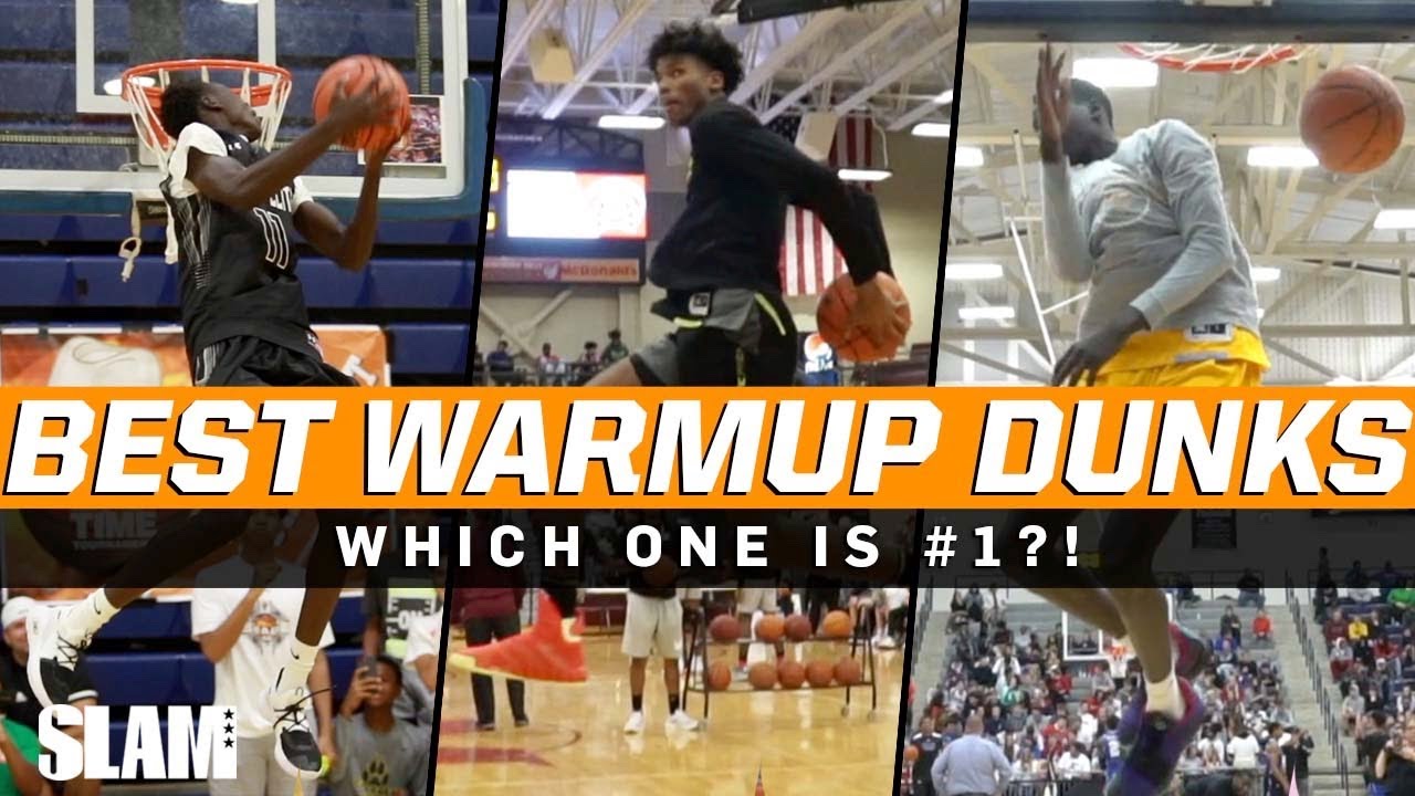 BEST Warmup Dunks of all time 🔥 SLAM Top 50 Friday