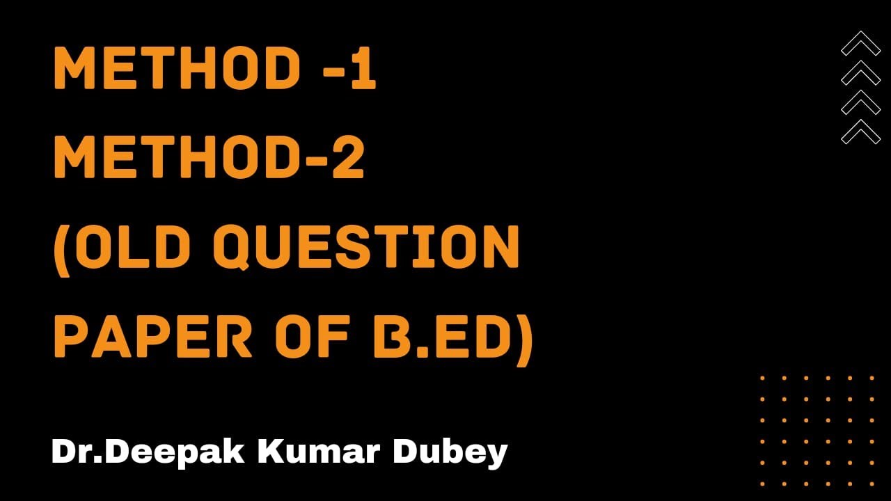 Mathod-1&Mathod-2
