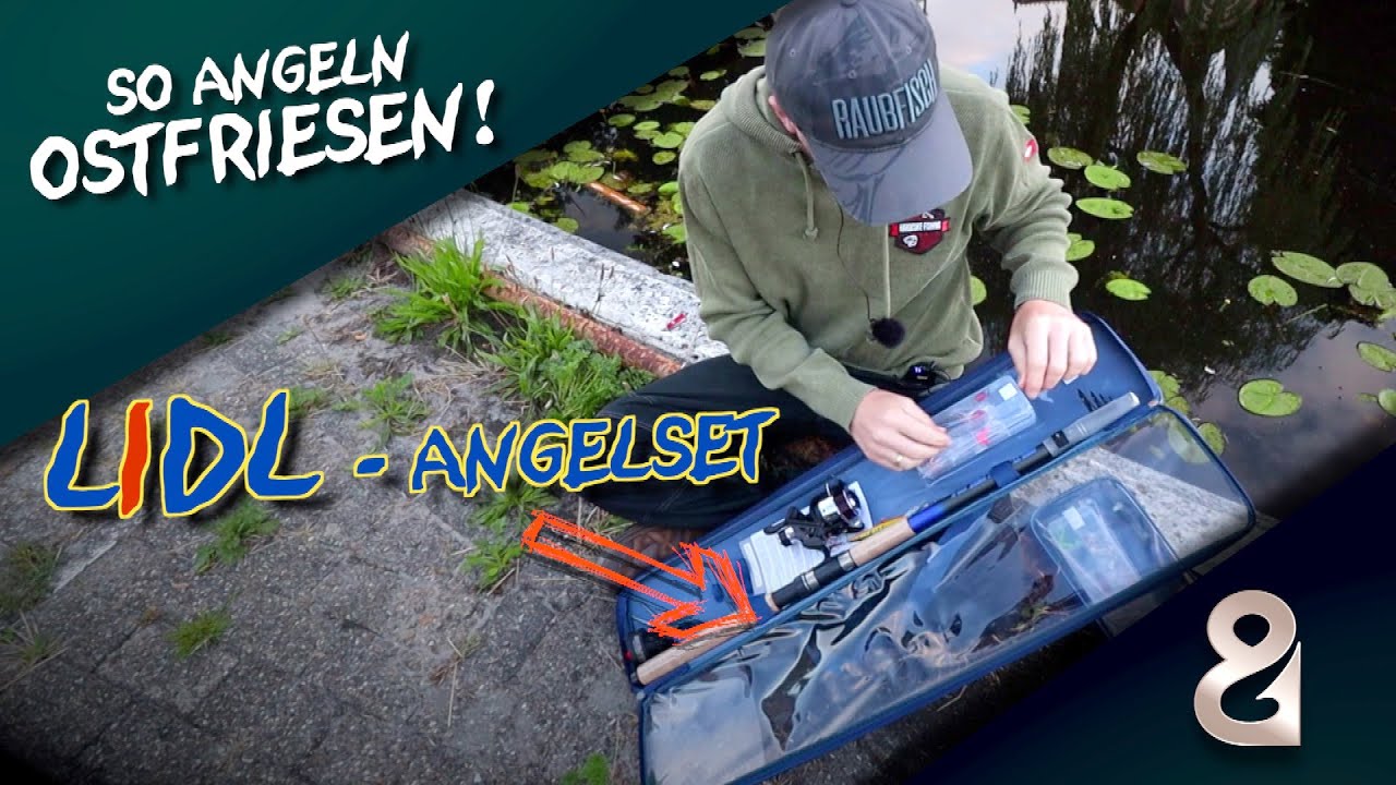 LIDL Angelset im Hardcore-Test: So angeln Ostfriesen!