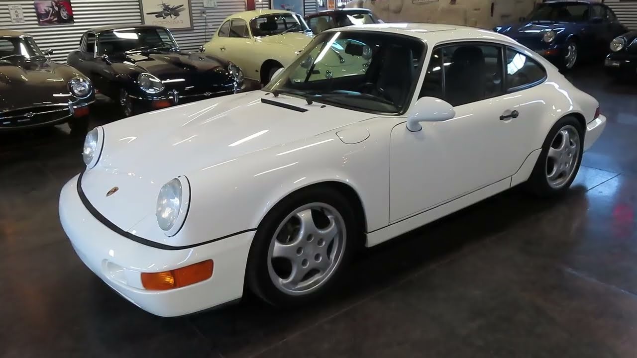 1991 Porsche C2 Manual 964 test drive