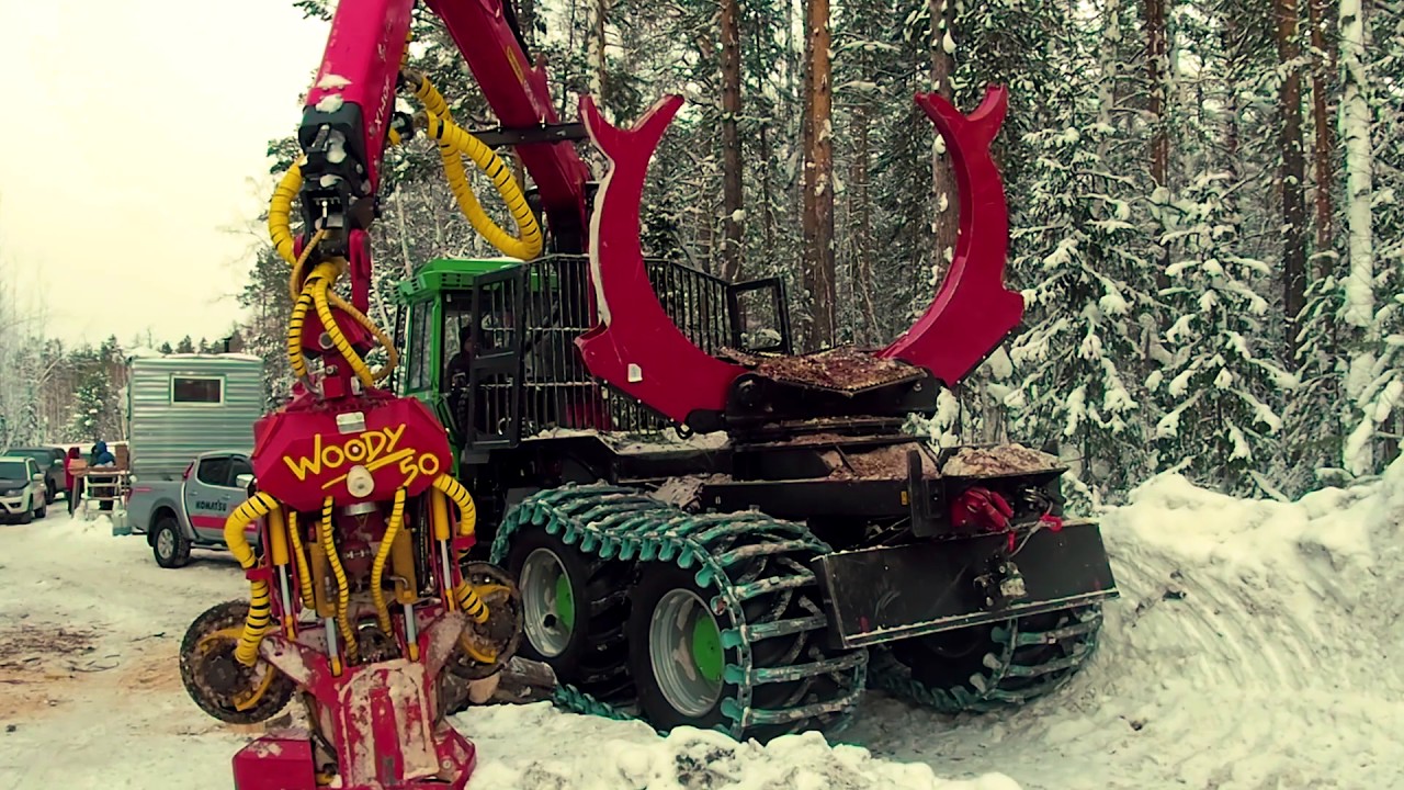 Семинар демонстрация NOE NF210-6R с агрегатом Woody 50