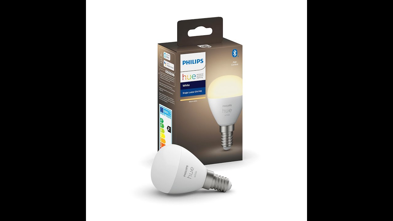 Philips HUE Krone E14 pære, P45 (Philips hue luster E14 bulb)