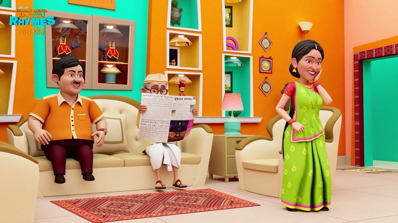 Top 5 Hindi Nursery Rhymes | Best Hindi Kids Songs | Taarak Mehta Ka Ooltah Chashmah Hindi Rhymes