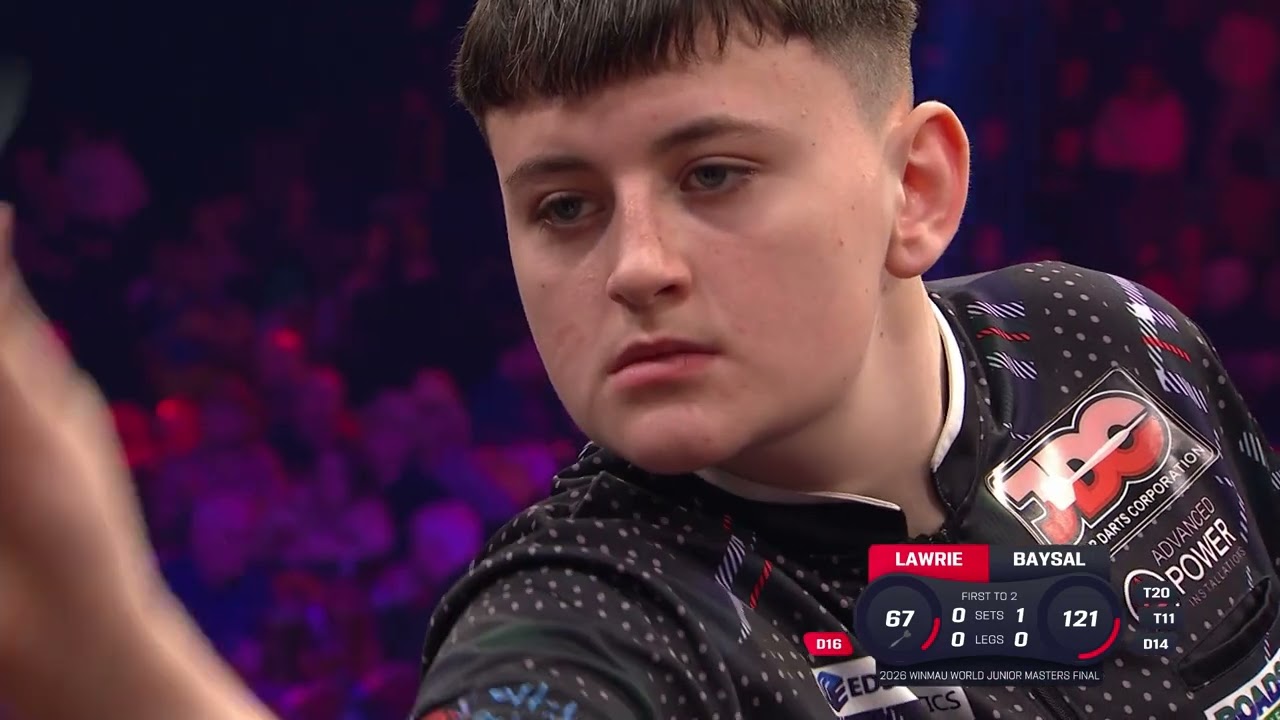 Junior World MASTERS FINAL 26 Mitchell Lawrie v Kaya Baysal TX CamF