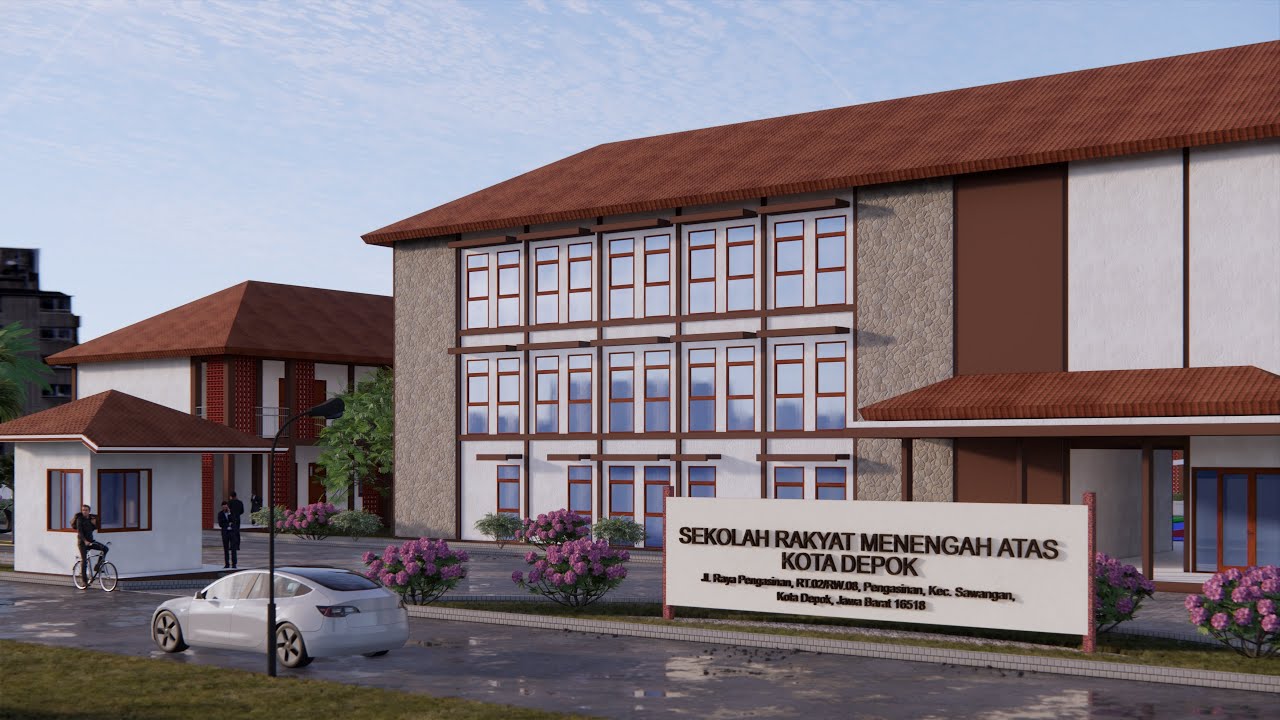 SEKOLAH RAKYAT DI KOTA DEPOK | TUGAS AKHIR SARJANA ARSITEKTUR 