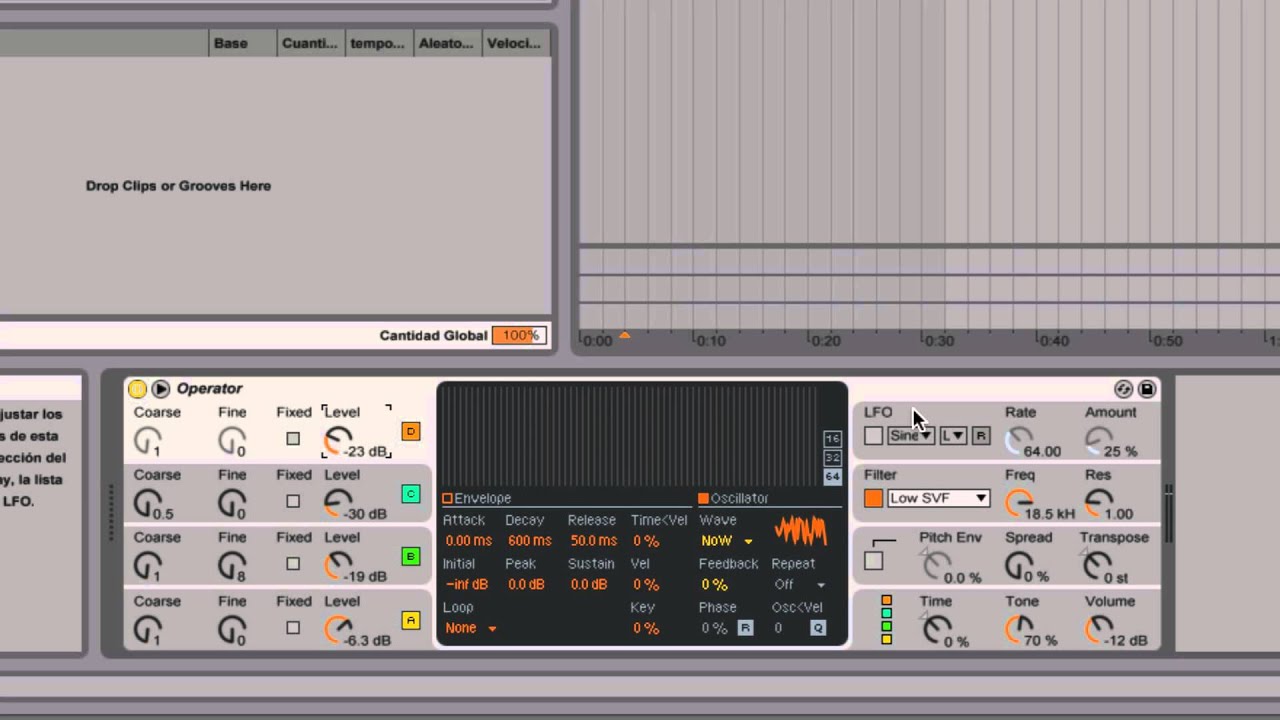Ableton Live - Tutorial 11 : Síntesis