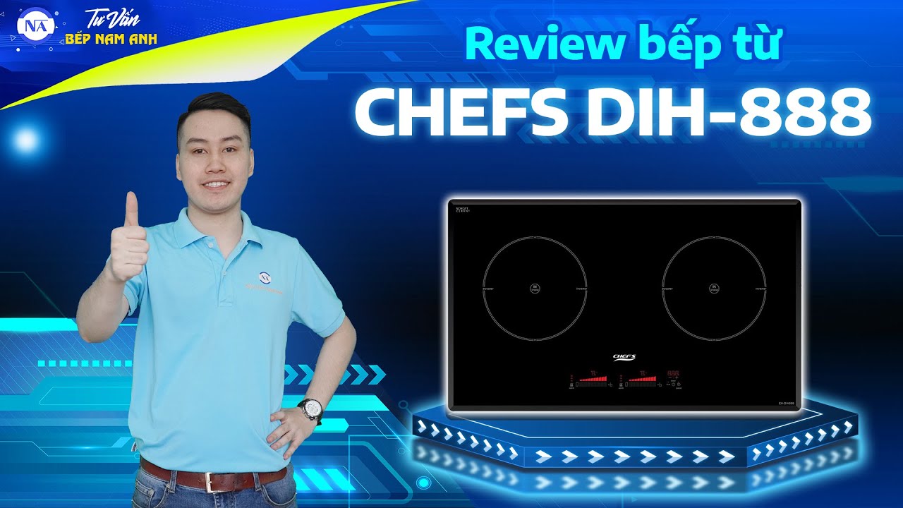 Review chi tiết bếp từ đôi CHEFS EH DIH888 - 𝑩𝙚𝒑𝙉𝒂𝙢𝑨𝙣𝒉.𝒄𝙤𝒎