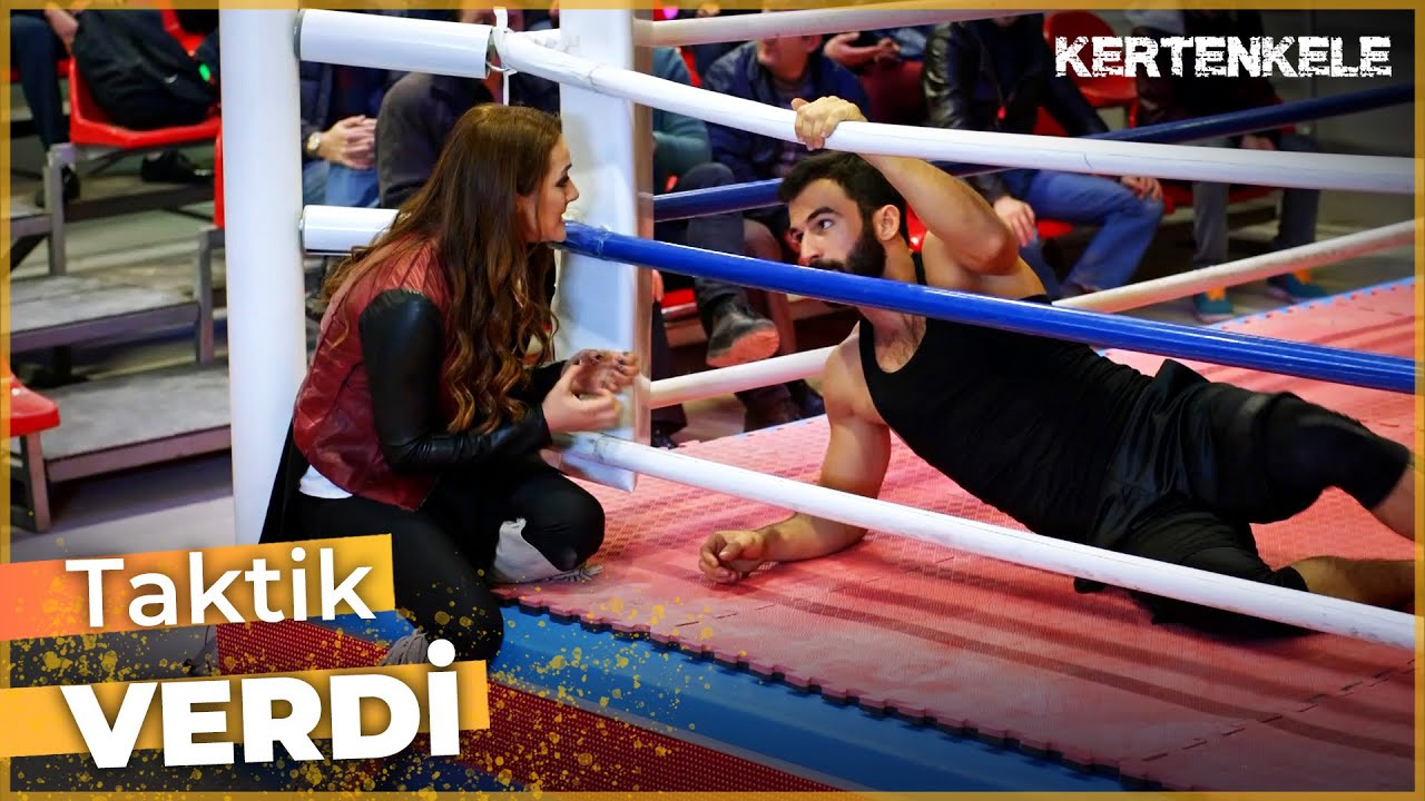 Kara Kemal dövüşürken Melis onu yönlendiriyor🥊 | Kertenkele 🦎