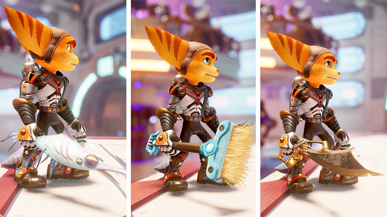 Ratchet & Clank: Rift Apart - ALL Wrenches & Hammers Skins
