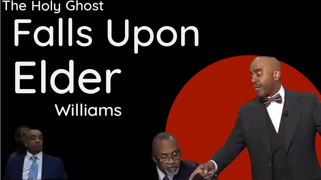 The Holy Ghost Falls upon Minister Steve Williams, W/Pastor Gino Jennings
