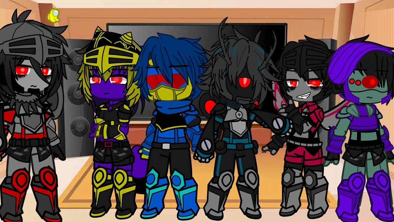 Transformers animated Decepticons react to Transformers earthspark/original?no clue