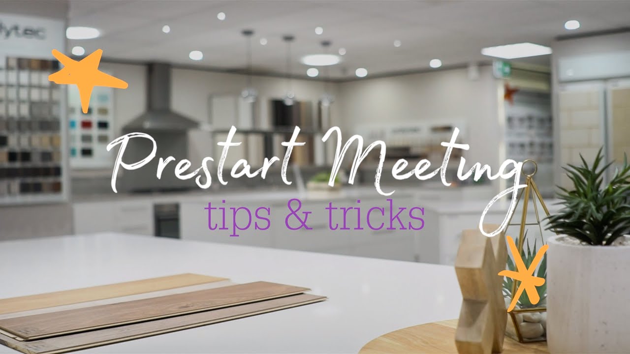 Celebration Homes - *Your Prestart Meeting*