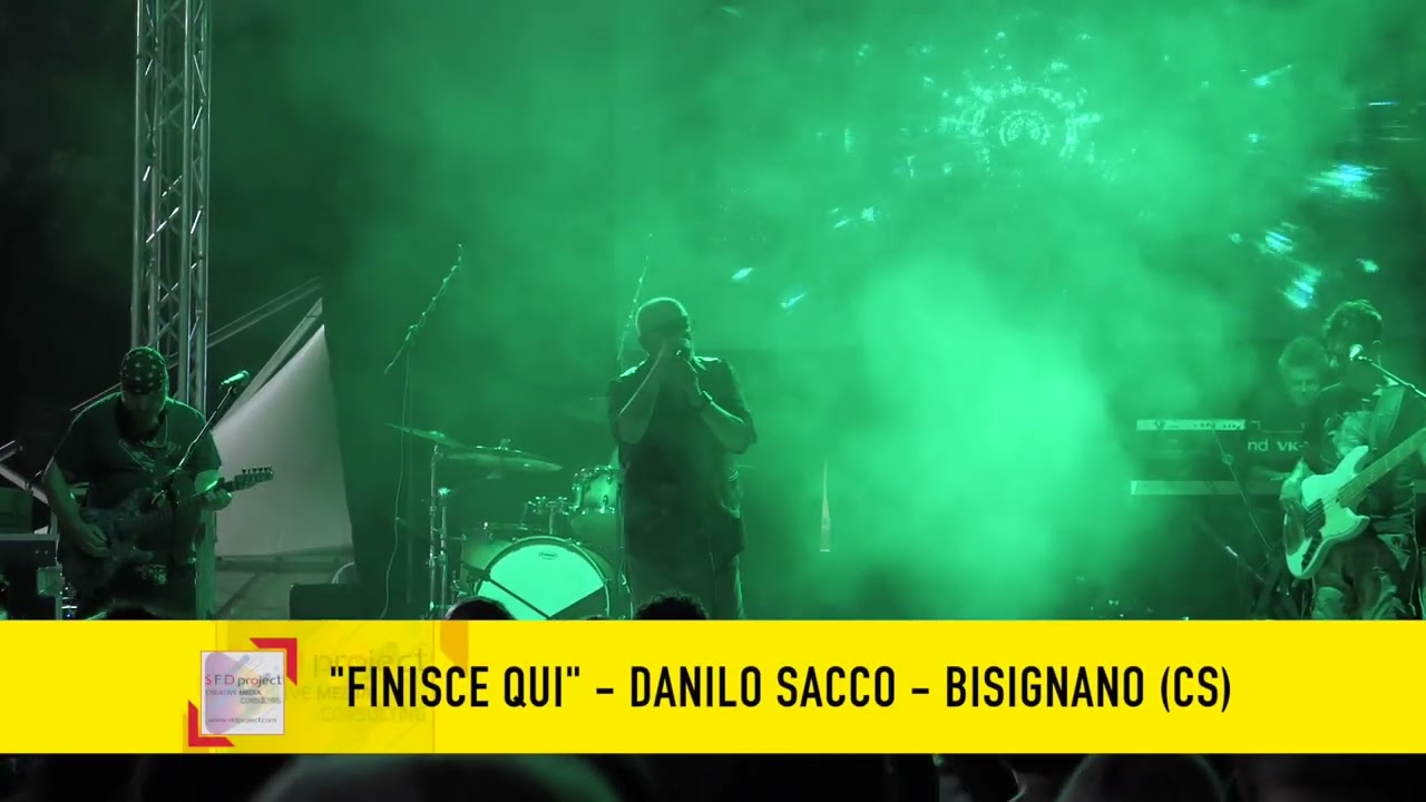 Danilo Sacco live COLPEVOLE TOUR 2024 - Finisce qui
