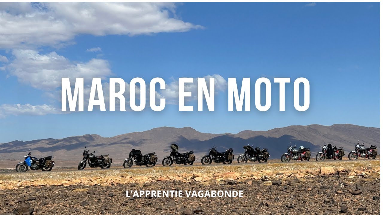 Balade moto au Maroc
