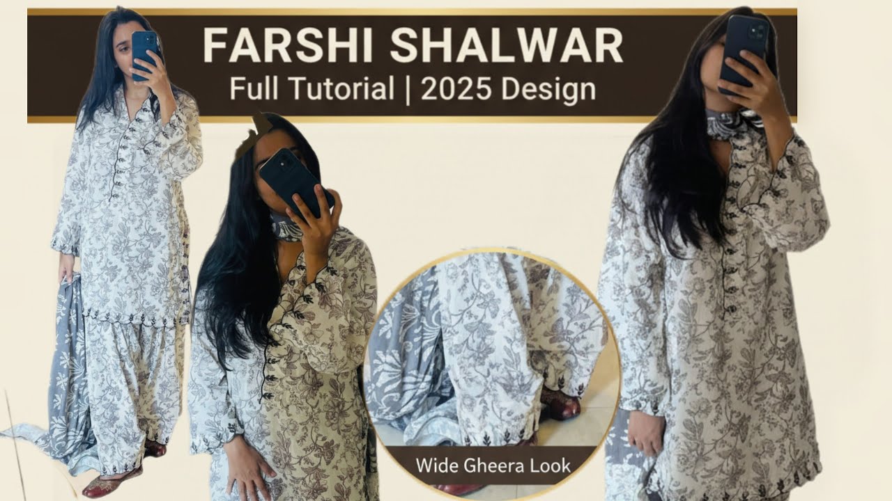 DIY Farshi Shalwar Suit for CHEAP!