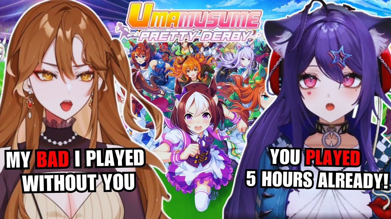 Numi Crashes Out at Mina For Playing Umamusume Without Her