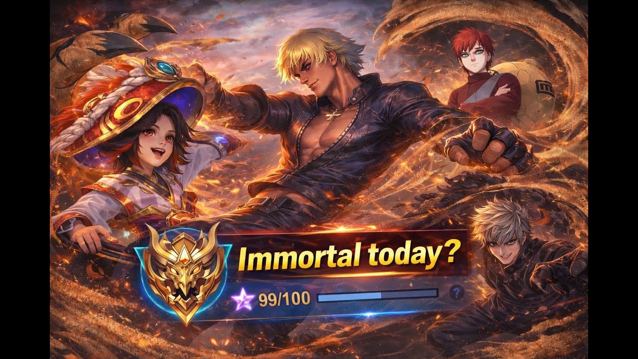 Pushing 200 Stars in Immortal Rank | Mid Lane , Global Hero Push | Mobile Legends