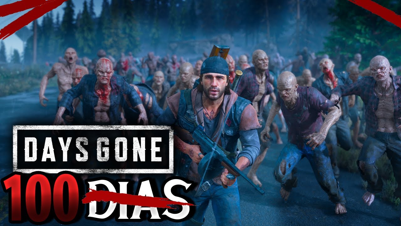 PASSEI 100 DIAS no DAYS GONE! - O FILME!