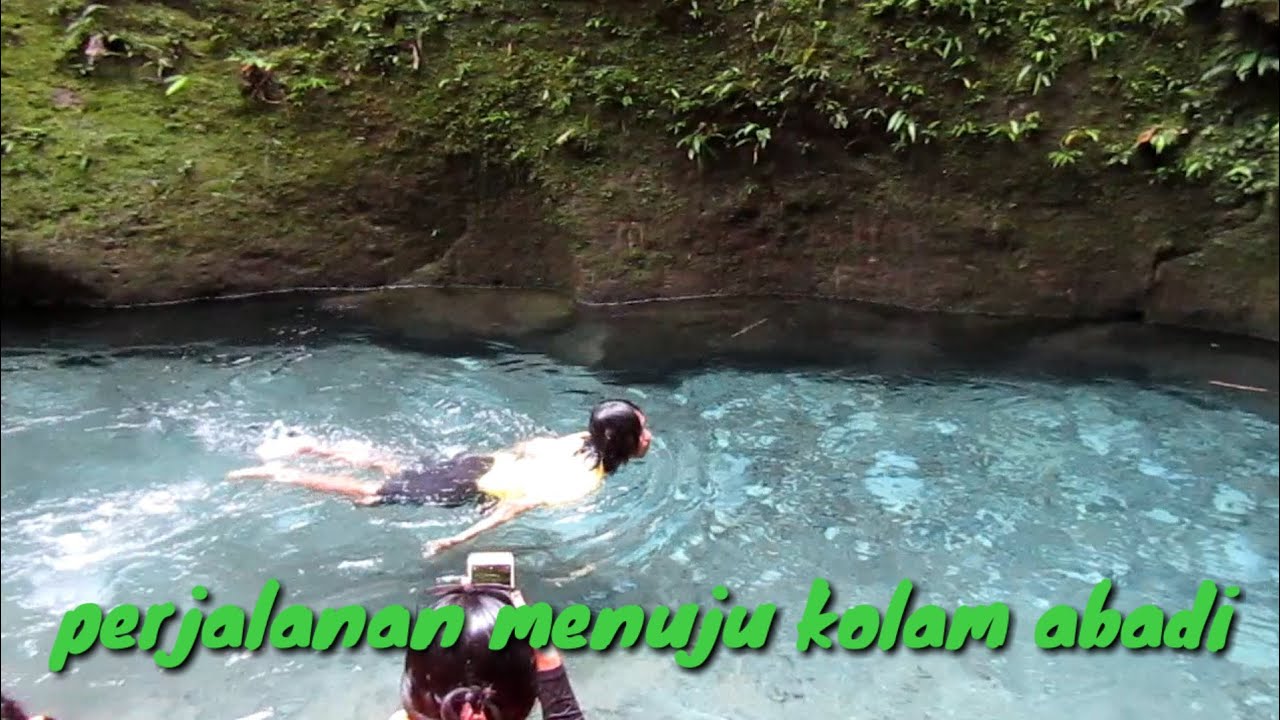 perjalanan menuju kolam abadi langkat