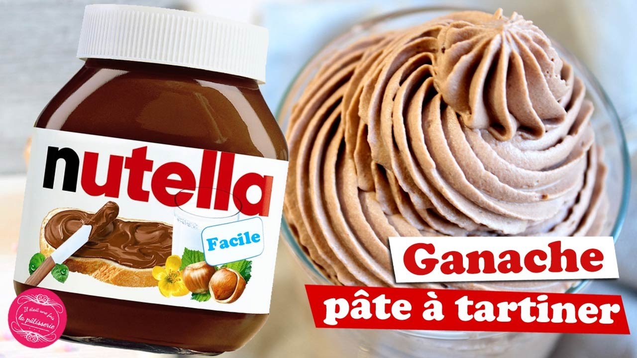 LA GANACHE AU NUTELLA {RECETTE FACILE}