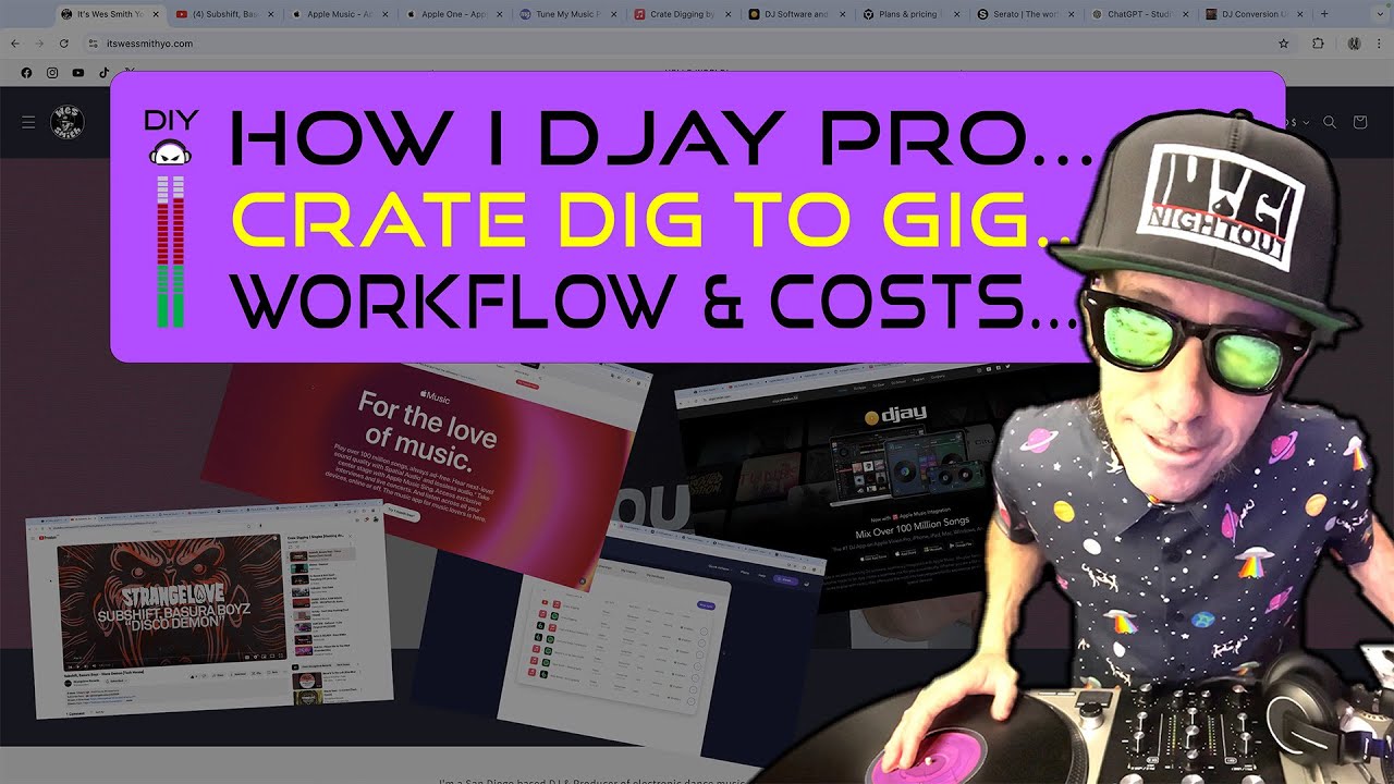 Why I use Algoriddim djay Pro vs. Rekordbox [How I djay Pro | Crate Dig to Gig - Workflow & Costs]