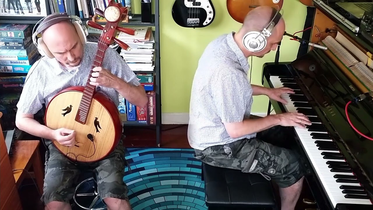 A duet of Zhong Ruan and Felt Piano (with my new Meris Polymoon)