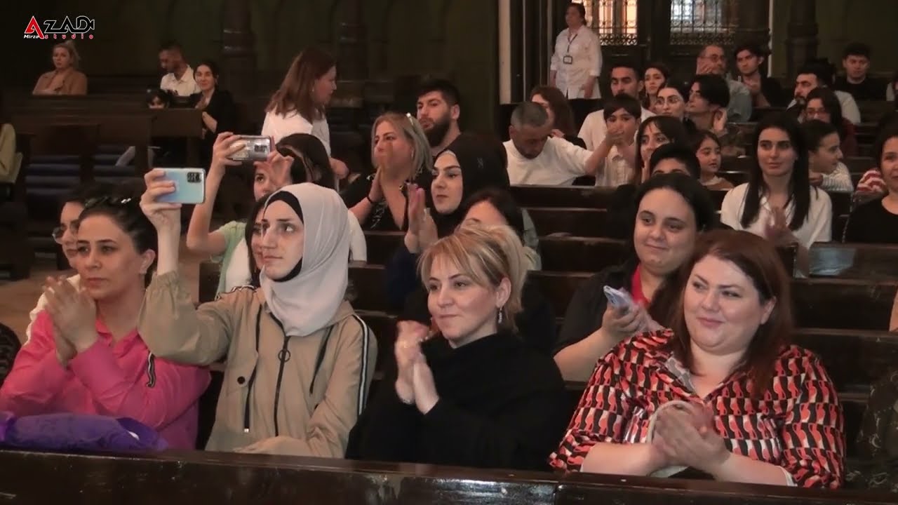 Azərbaycan Dövlət Uşaq Filarmoniyasının Uşaq-Gənclər xalq çalğı alətləri orkestrinin konserti.
