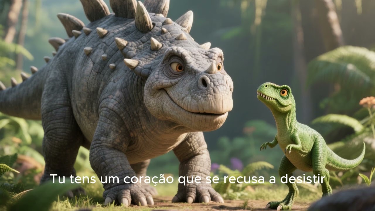 O Dinossauro que Queria Voar #historiasinfantis