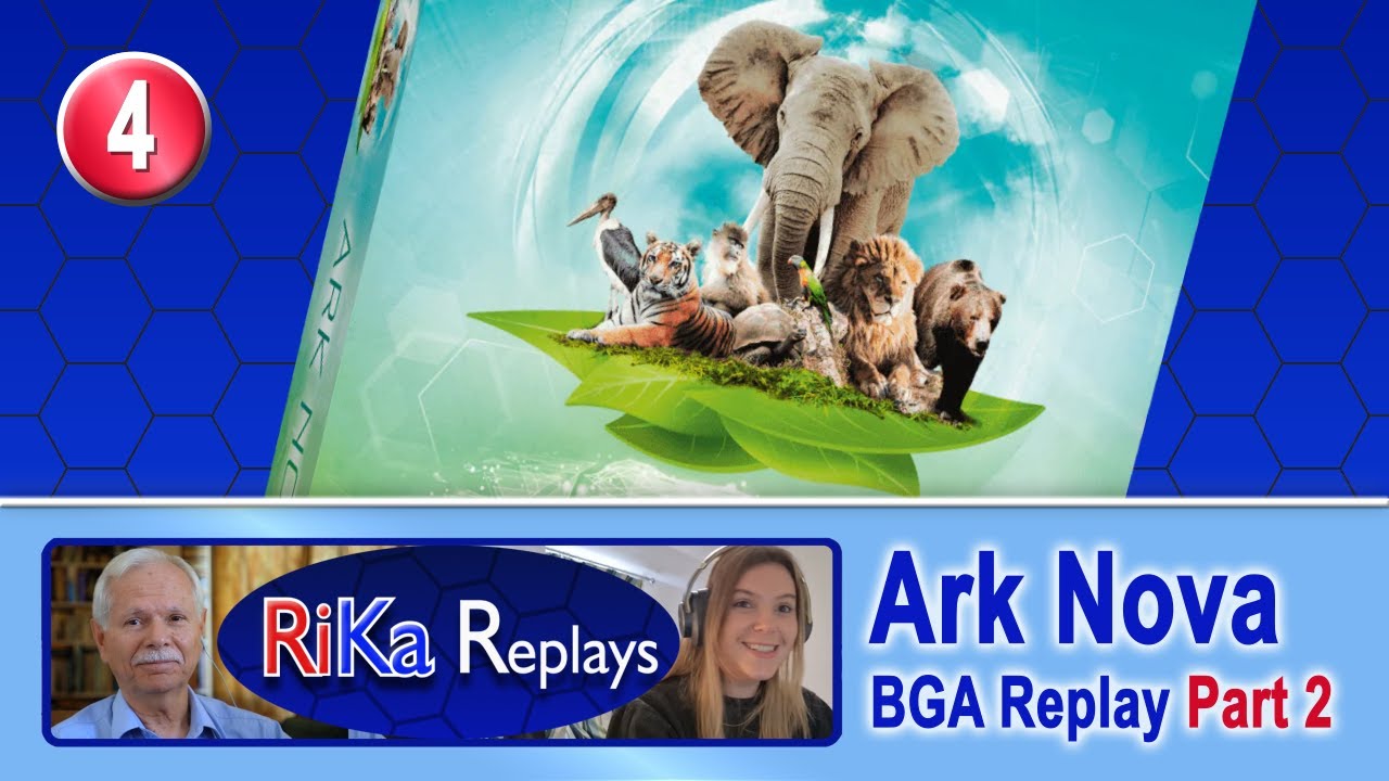 Ark Nova Board Game Replay on BGA - Part 2