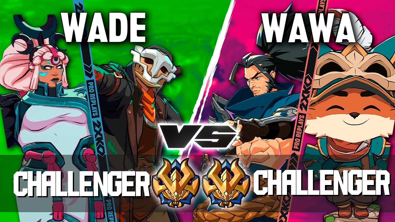 2XKO ▰ WADE (Ekko-Illaoi) vs WAWA (Yasuo-Teemo) ▰ 2XKO Pro level replays