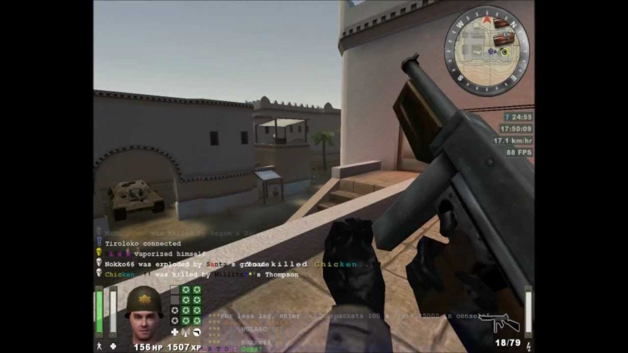 Wolfenstein: Enemy Territory Medic Gameplay On Oasis - Part 1 - Willitz