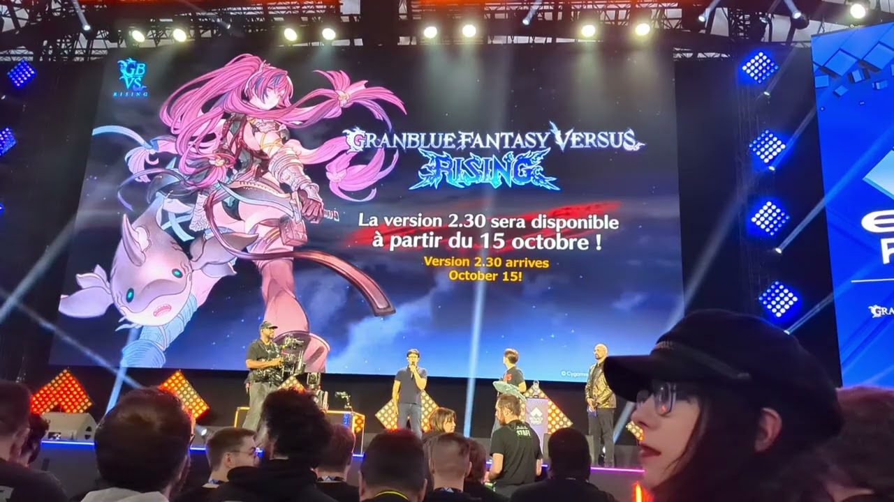 Evo France 2025 - Granblue Versus live reaction - Meg Trailer and new outfits