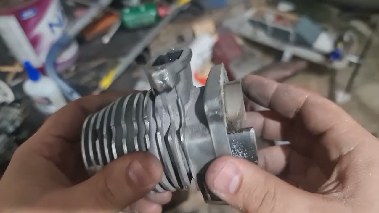 trabalho torno/adaptação aeromodelo motor mdr 52cc