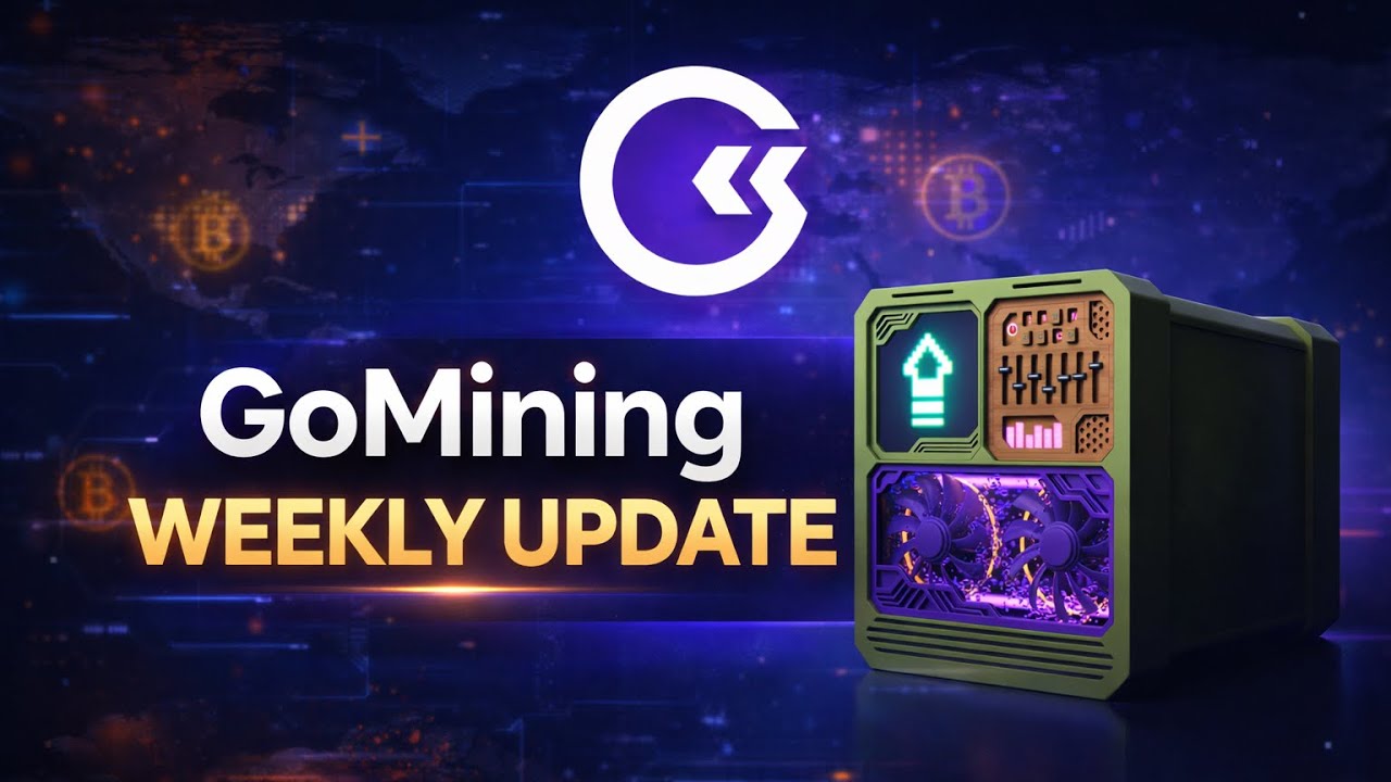 | GoMining | Week 36 Mining Bitcoin, The Best Passive Income Platform